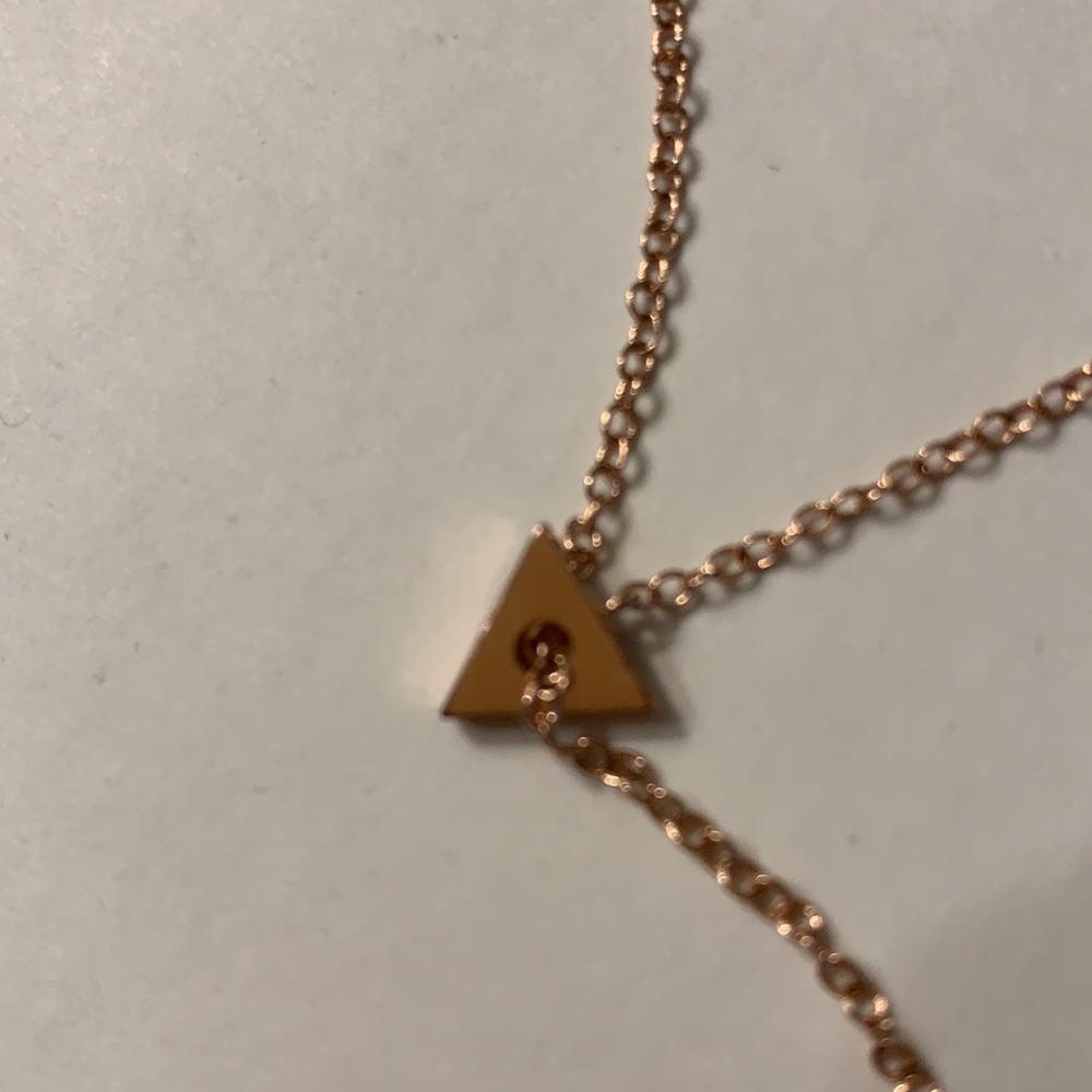 Gorjana rose gold lariat necklace - Picture 2 of 4